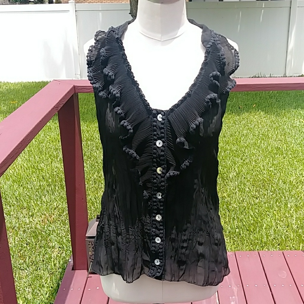 Morgan women's button down top.